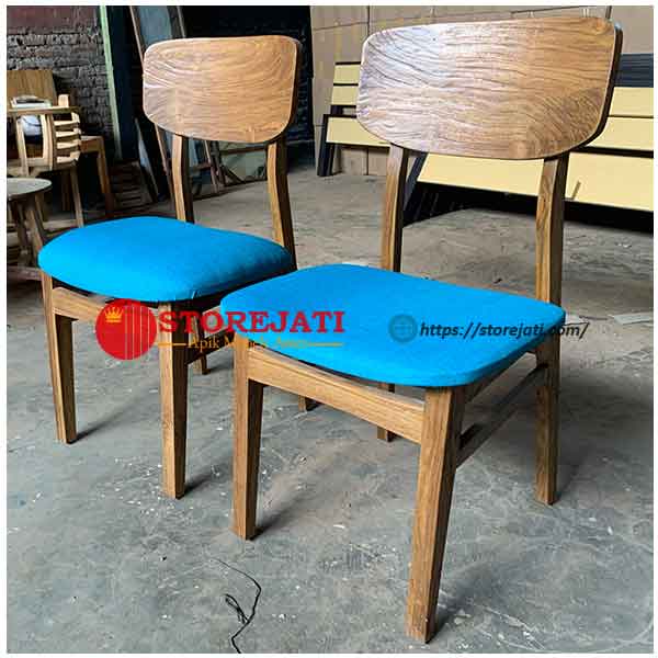 desain kursi makan kayu jati minimalis