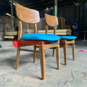 kursi makan kayu jati minimalis