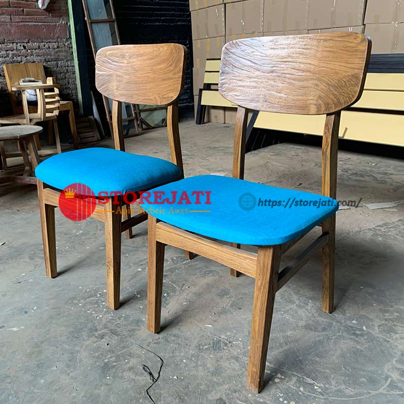 model kursi makan kayu jati minimalis