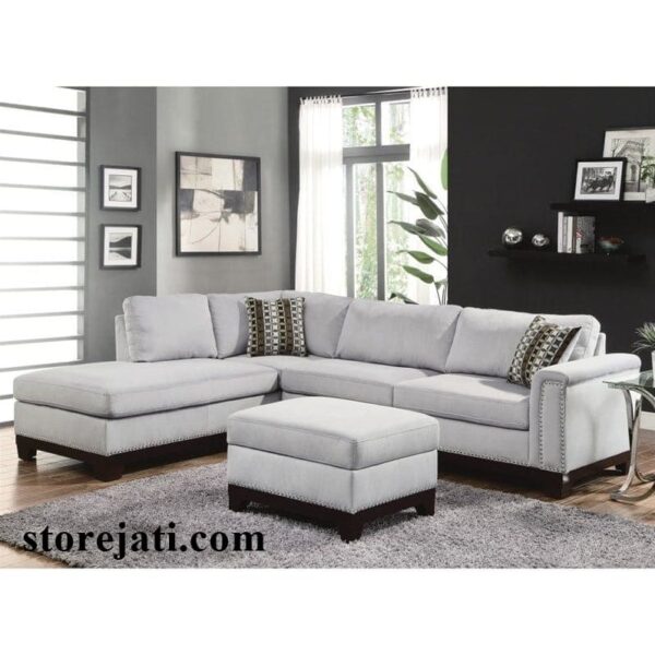 sofa leter l minimalis modern
