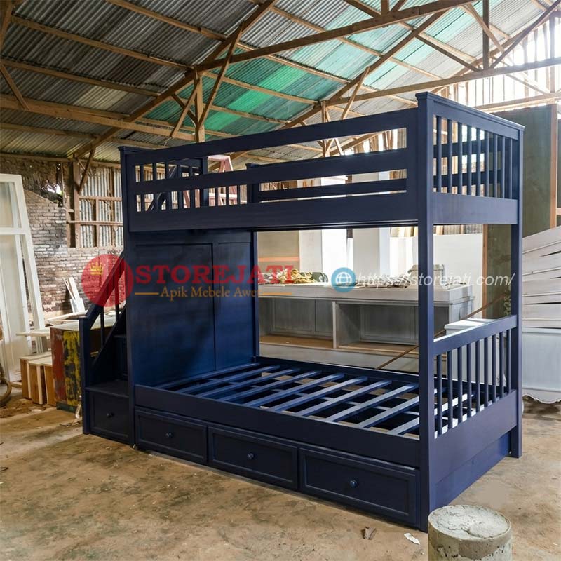 tempat tidur anak susun minimalis
