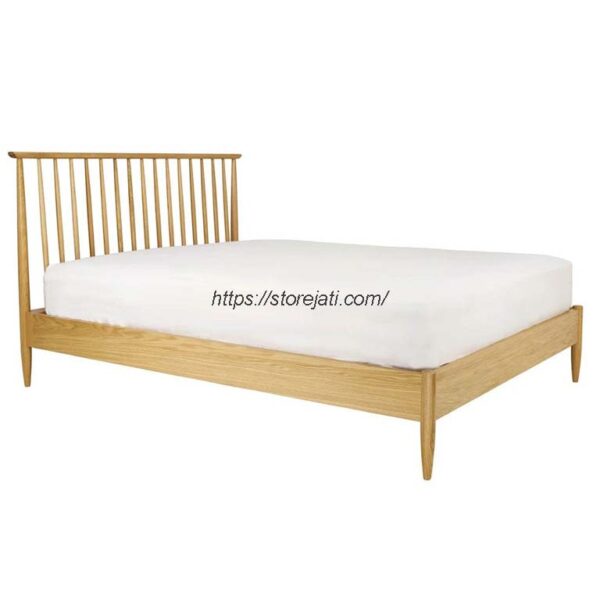 harga tempat tidur kayu jati minimalis