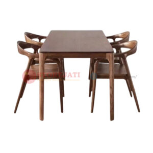 meja makan minimalis kursi 4