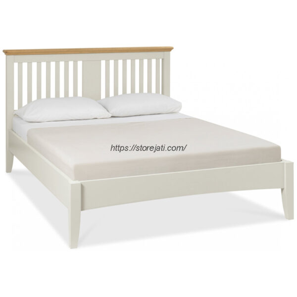model set kamar tidur minimalis putih