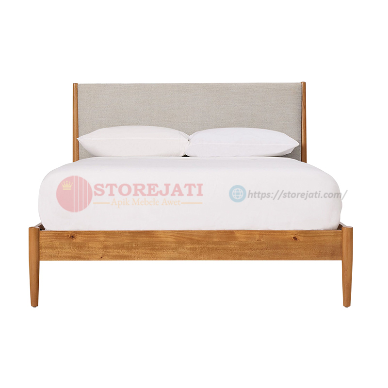 model tempat tidur minimalis kayu jati
