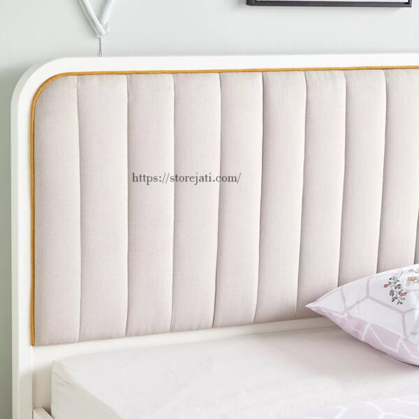 desain tempat tidur anak kayu modern