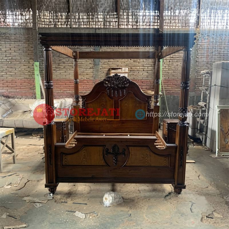 harga kamar set pengantin jati jepara