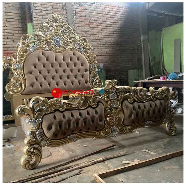 harga tempat tidur ukir jepara mewah