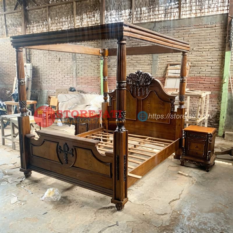 kamar set pengantin jati jepara