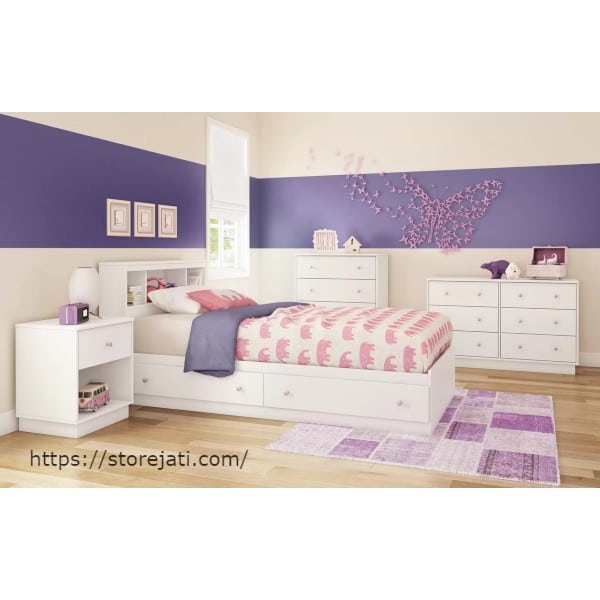 kamar tidur anak minimalis perempuan