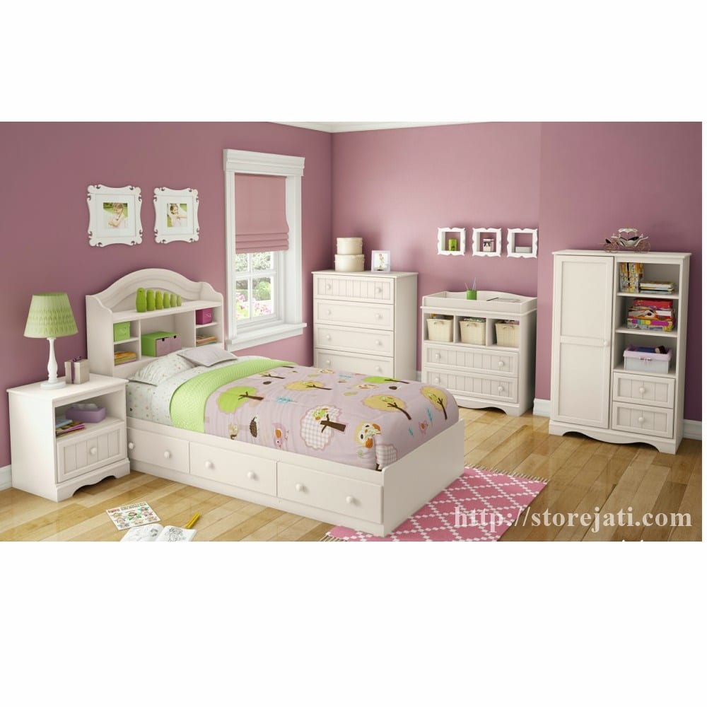 Kamar Tidur Anak Perempuan Minimalis & Tempat Dipan ...