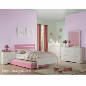 kamar tidur minimalis anak perempuan