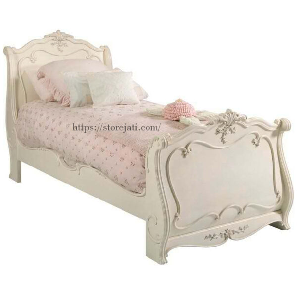 model tempat tidur anak perempuan mewah