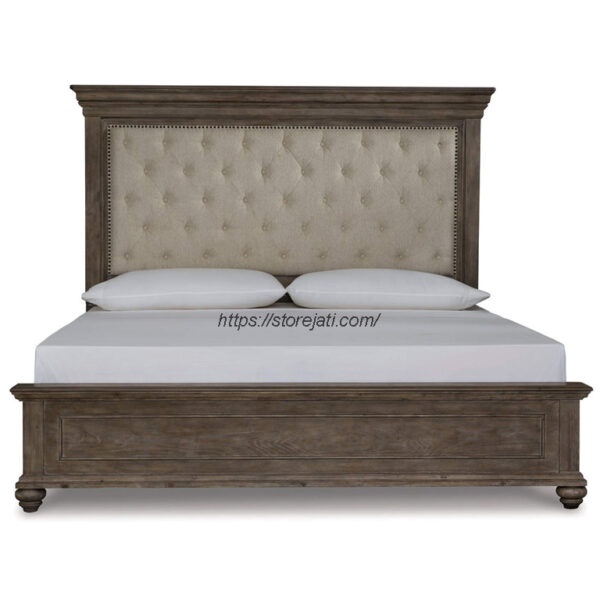 model tempat tidur jati minimalis modern