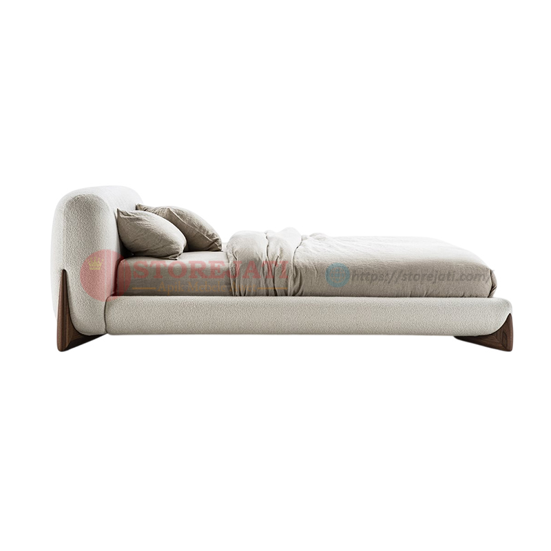 model tempat tidur jati minimalis modern