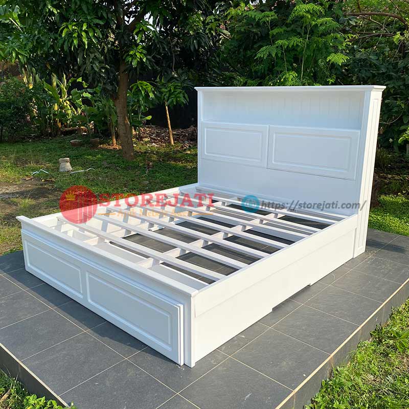 tempat tidur minimalis modern