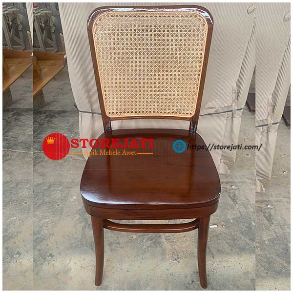 desain kursi makan kayu minimalis