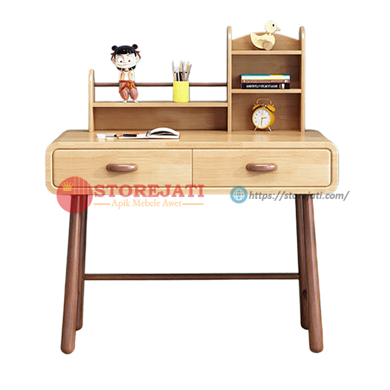 harga meja belajar kayu minimalis
