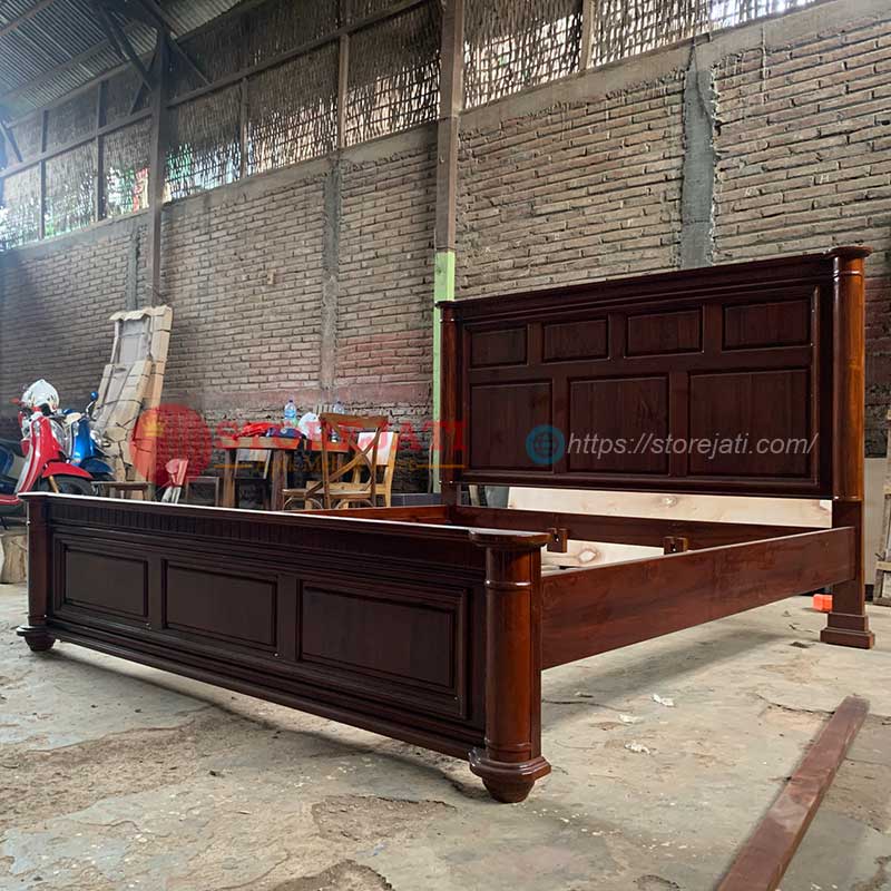harga tempat tidur minimalis kayu