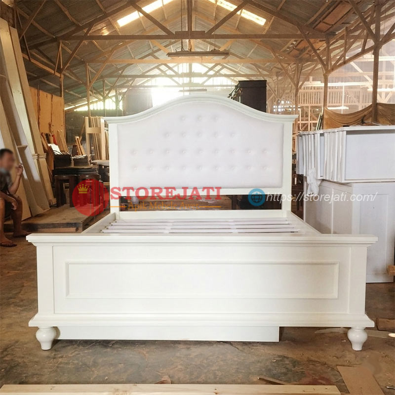 model tempat tidur elegan minimalis