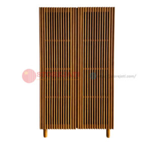 lemari baju kayu 2 pintu