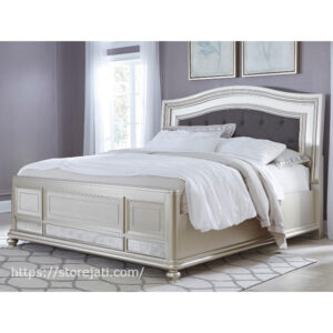tempat tidur kayu minimalis modern