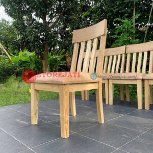 kursi makan minimalis jati