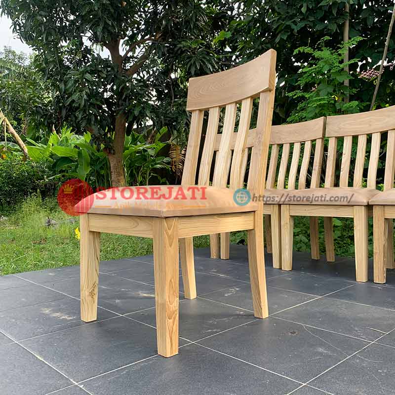 kursi makan minimalis jati