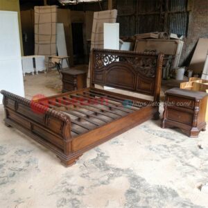set kamar tidur jati jepara