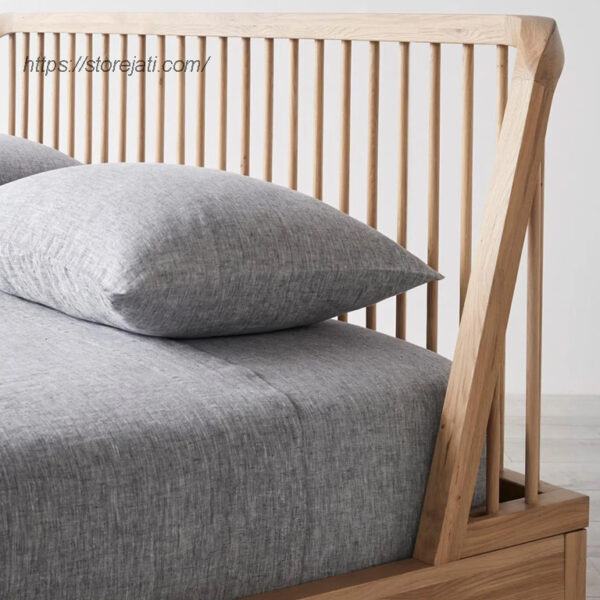 desain tempat tidur dari kayu minimalis