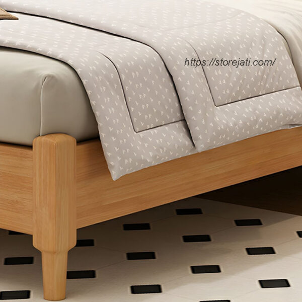 desain tempat tidur minimalis dari kayu