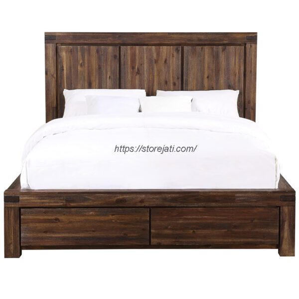 harga tempat tidur dari kayu jati