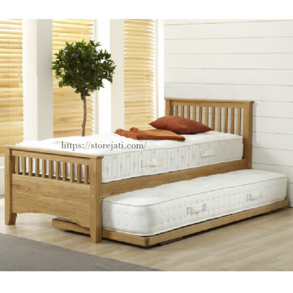 model tempat tidur anak 2 in 1