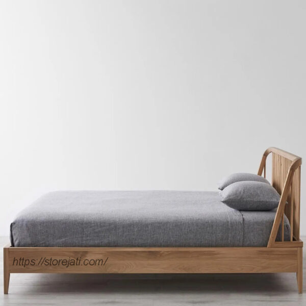 model tempat tidur dari kayu minimalis