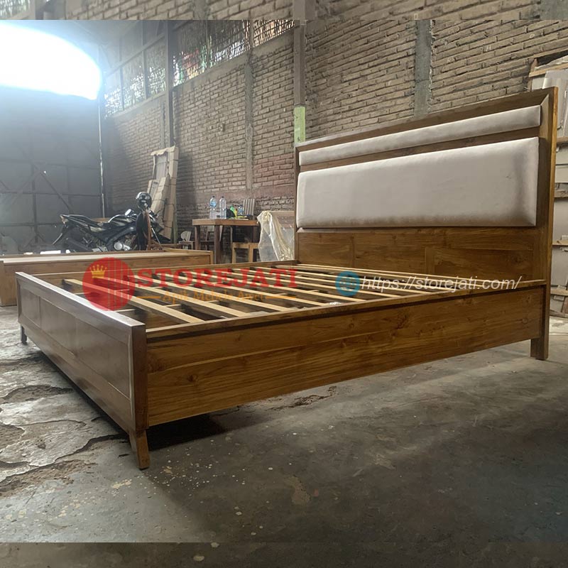 harga tempat tidur minimalis laci