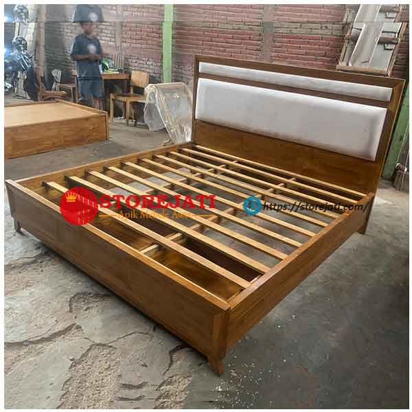 jual tempat tidur minimalis laci