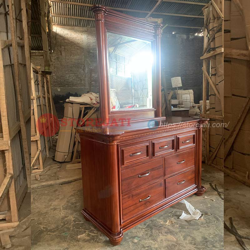 harga meja rias sederhana dari kayu