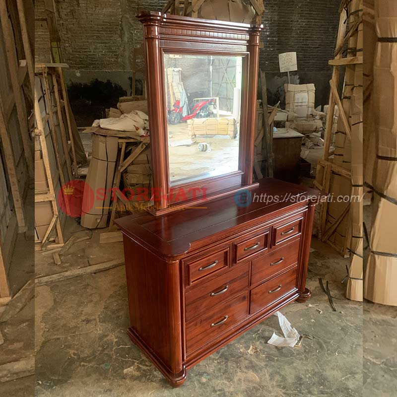jual meja rias sederhana dari kayu