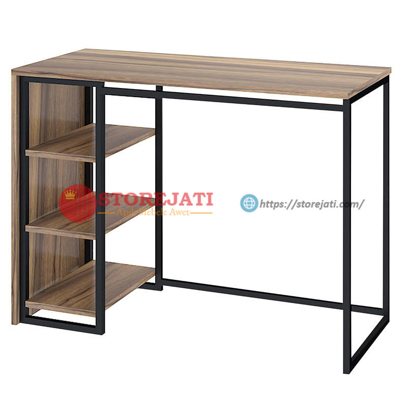 meja belajar minimalis dari besi