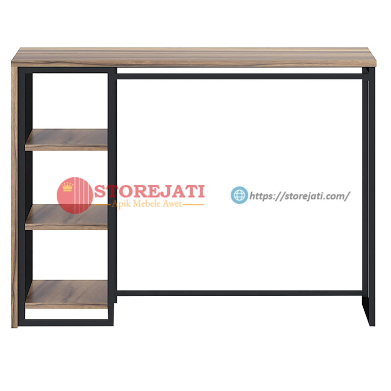 model meja belajar minimalis dari besi