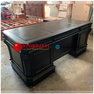meja kantor kayu jati jepara