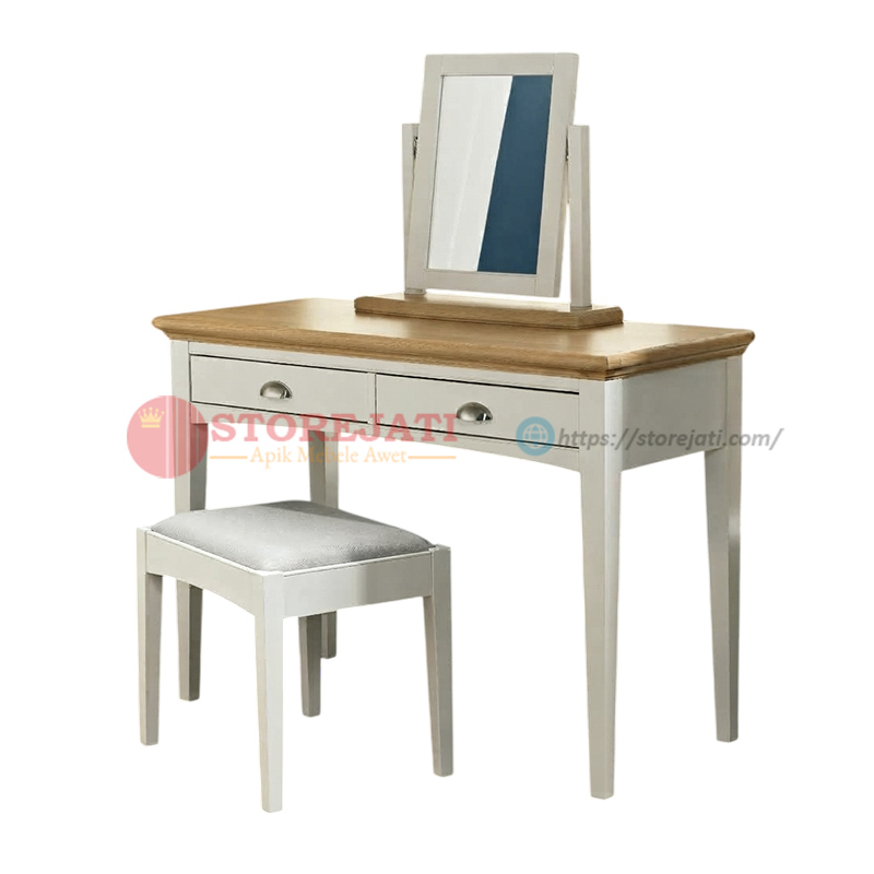 meja rias simple dan elegan