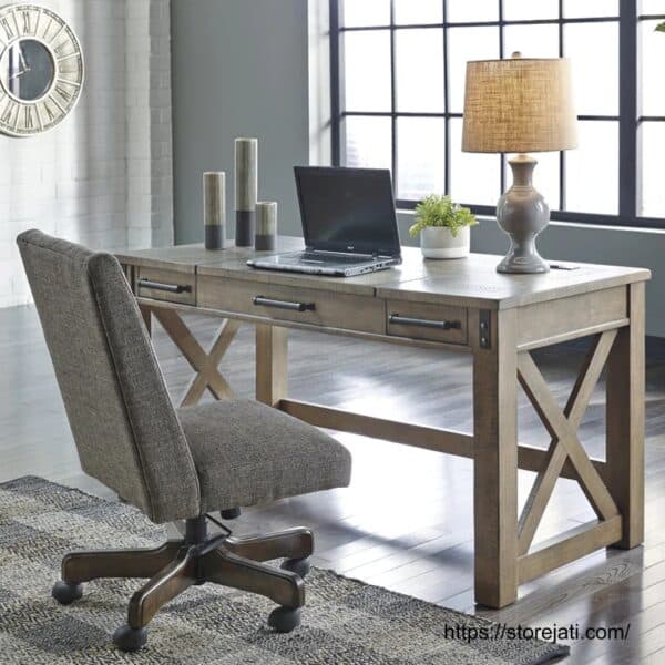 meja dan kursi kerja minimalis