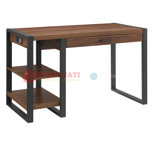 desain meja kerja minimalis besi