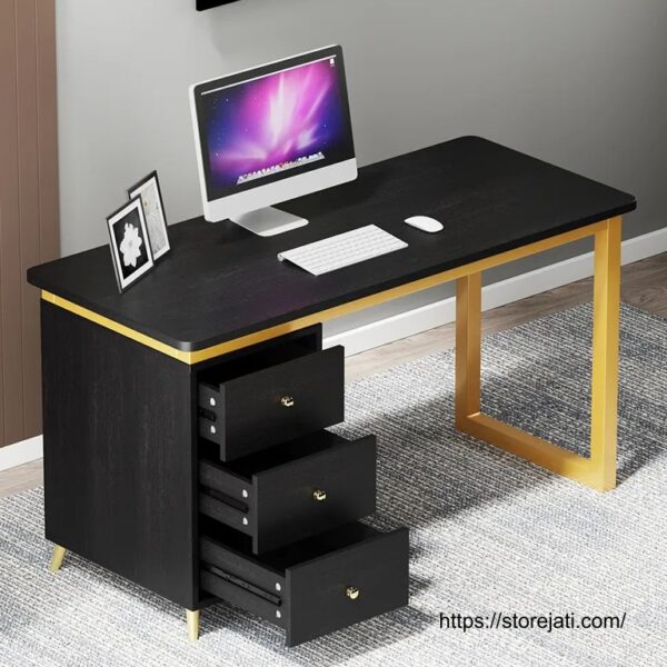 model meja kantor minimalis besi