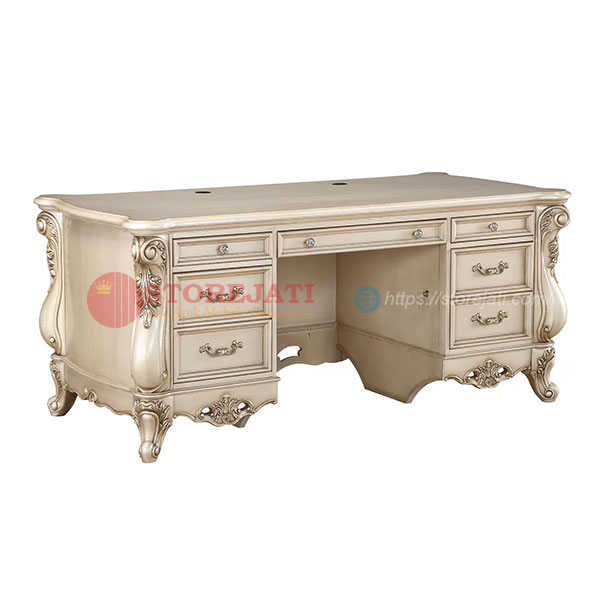 model meja kerja kantor mewah