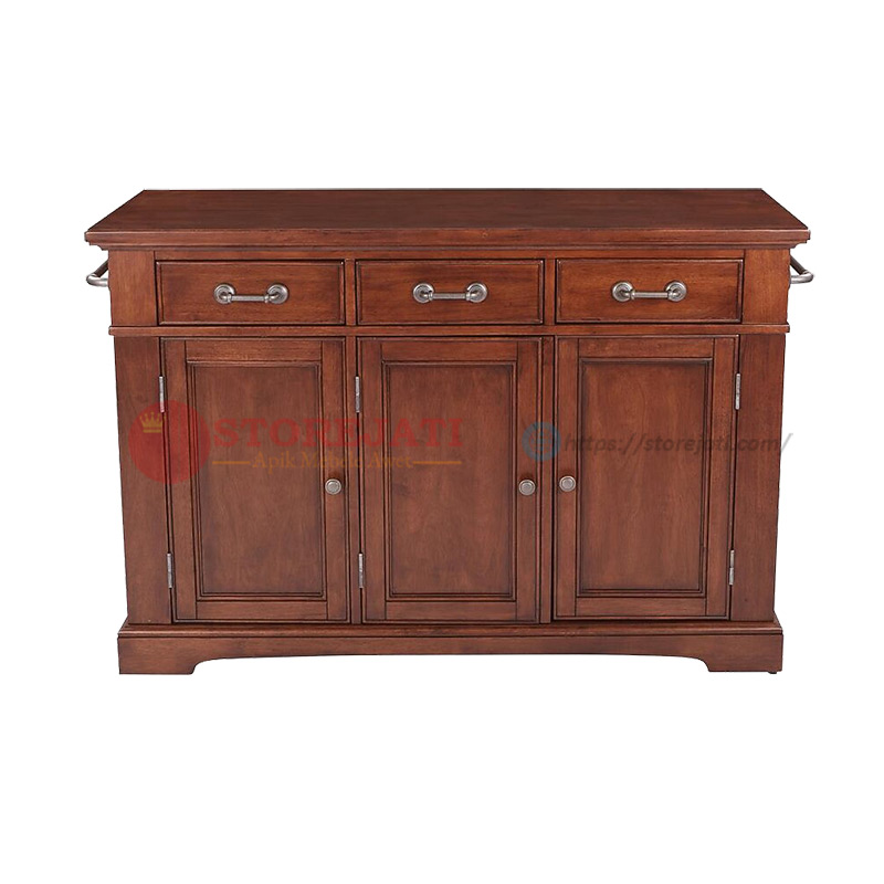 harga mini bar kayu jati minimalis