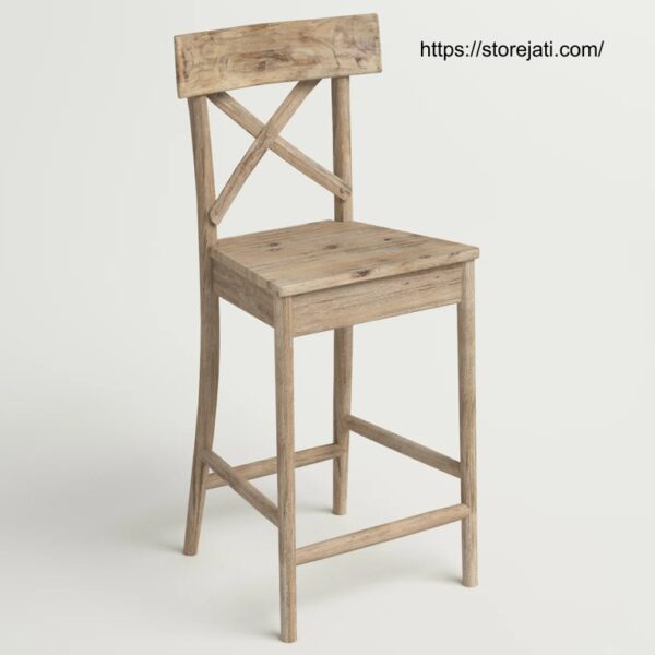 kursi mini bar dari kayu