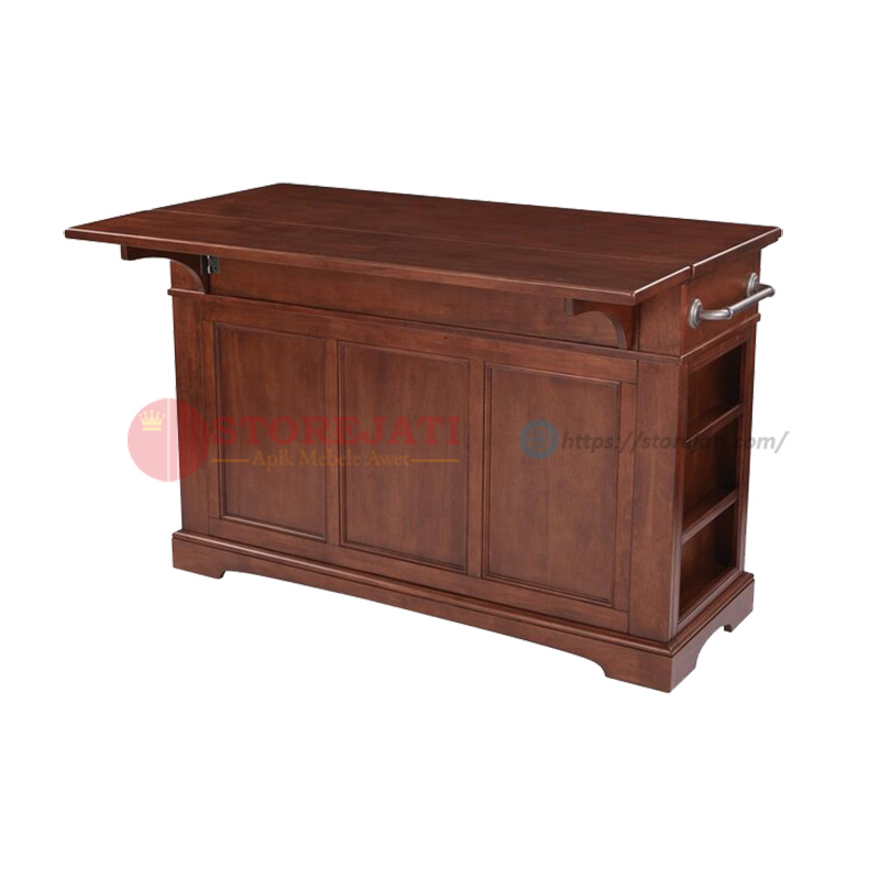 mini bar kayu jati minimalis