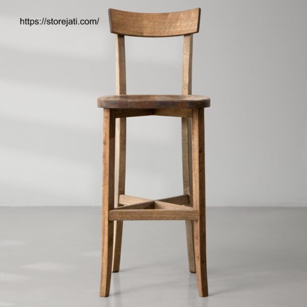 model kursi mini bar kayu minimalis